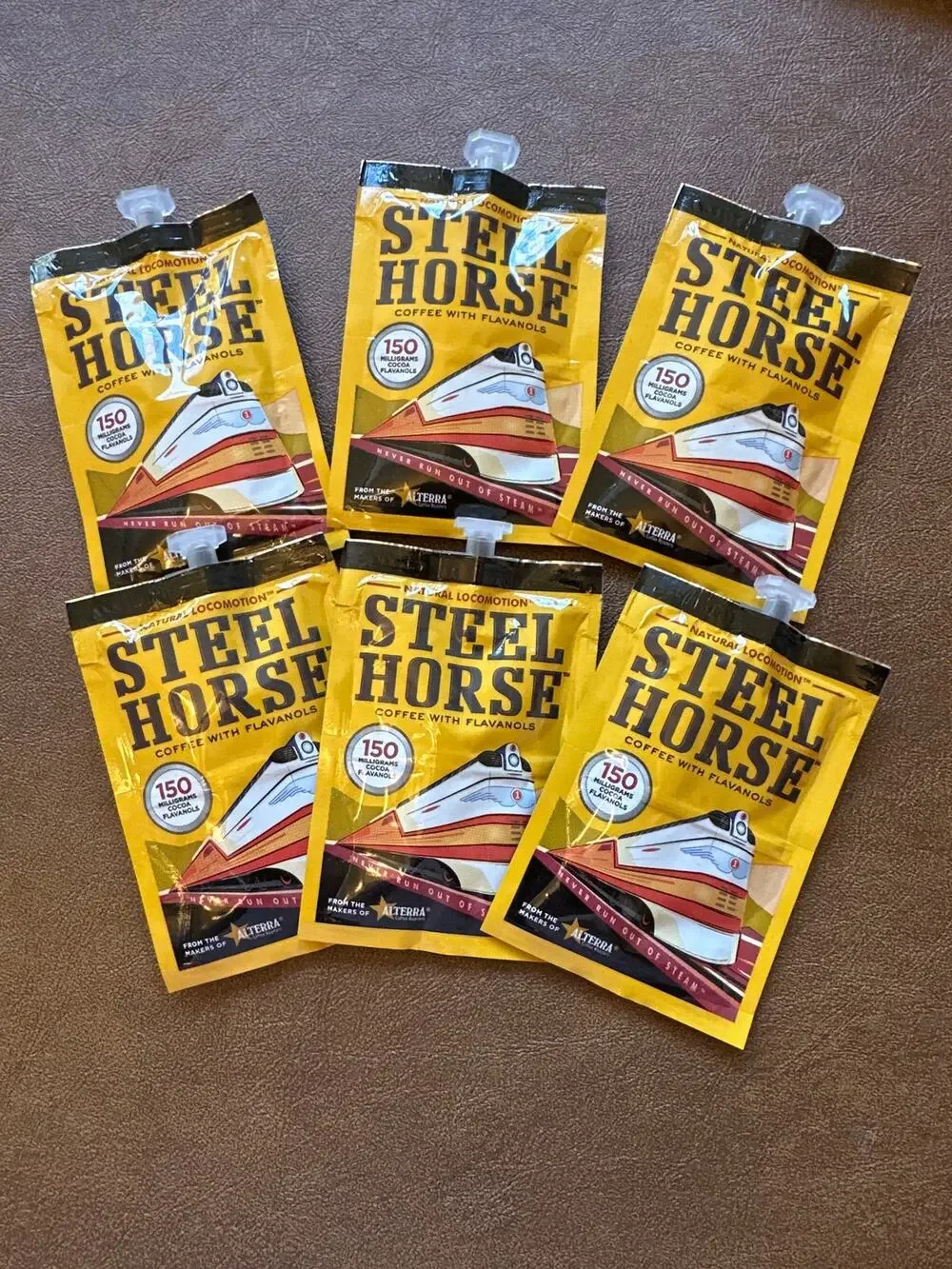 MARS Steel Horse Coffee DISCONTINUED 6 Pack's of Collector's Coffee Alterra